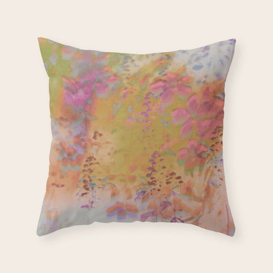 Florally Yours Throw Pillow Gallery Image 1