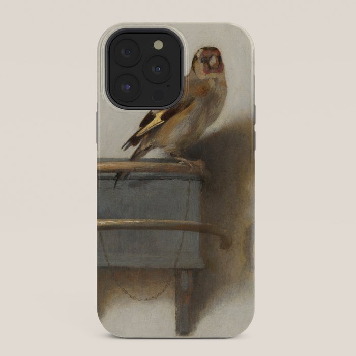 The Goldfinch Painting by Carel Fabritius, 1654 iPhone Case Gallery Image 36