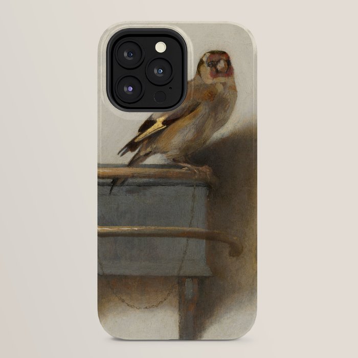 The Goldfinch Painting by Carel Fabritius, 1654 iPhone Case Gallery Image 24