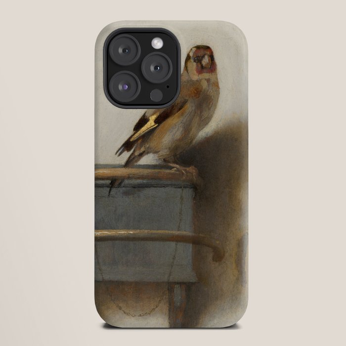 The Goldfinch Painting by Carel Fabritius, 1654 iPhone Case Gallery Image 20