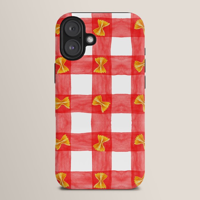 Gingham Pasta iPhone Case Gallery Image 14