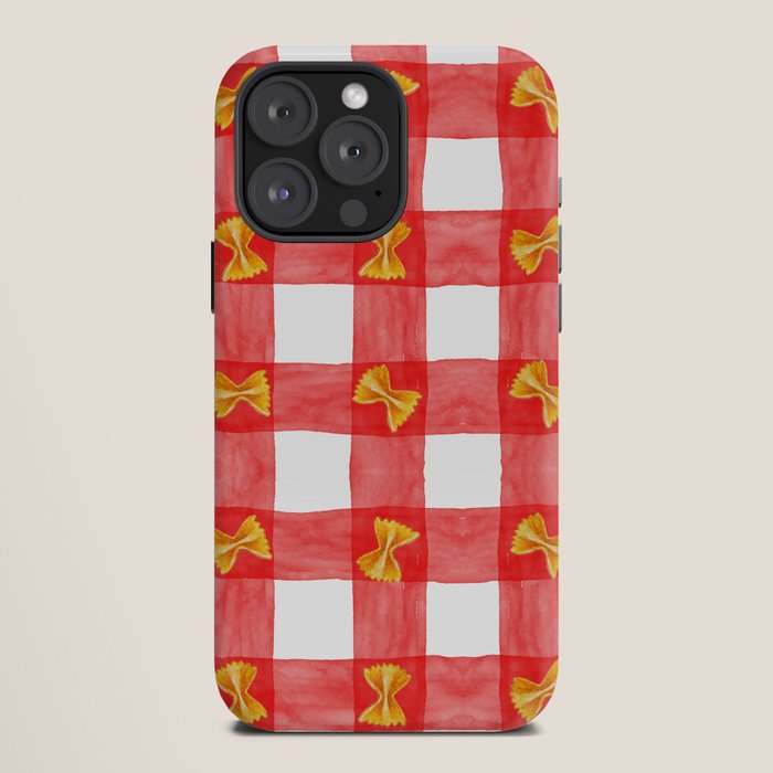 Gingham Pasta iPhone Case Gallery Image 12