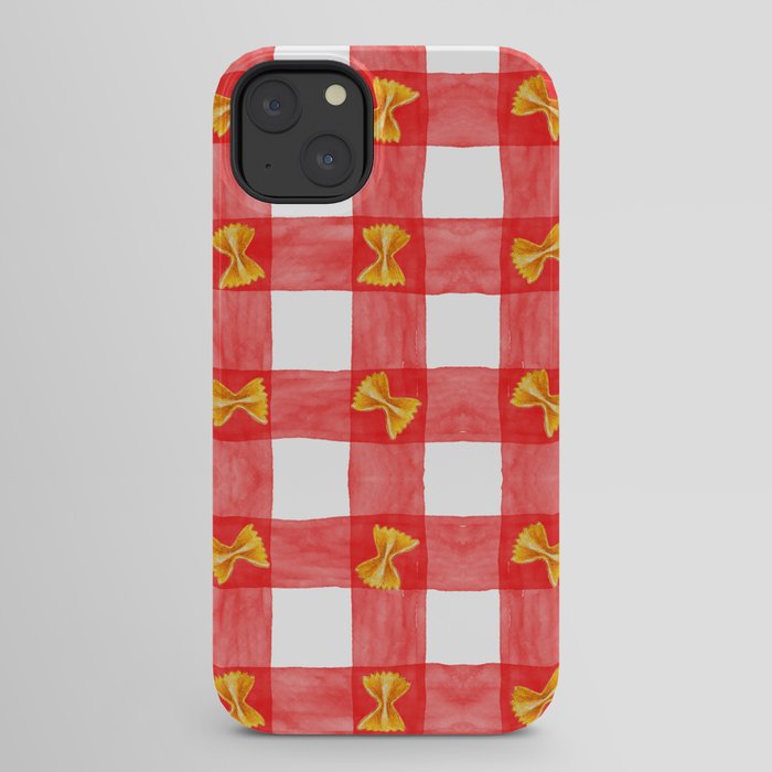 Gingham Pasta iPhone Case Gallery Image 30
