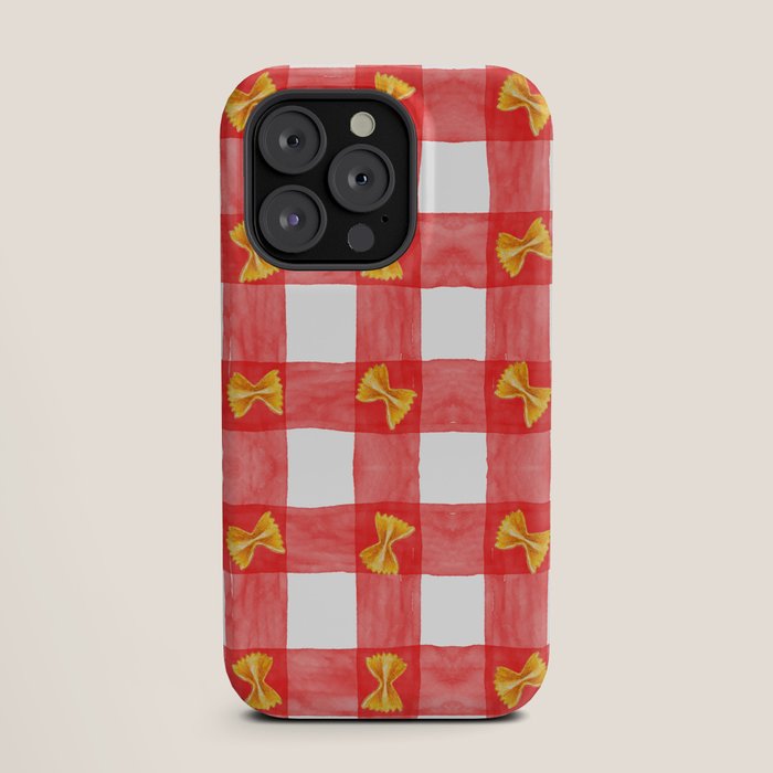 Gingham Pasta iPhone Case Gallery Image 19