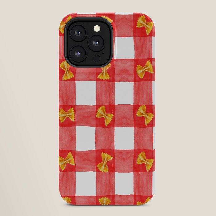 Gingham Pasta iPhone Case Gallery Image 28