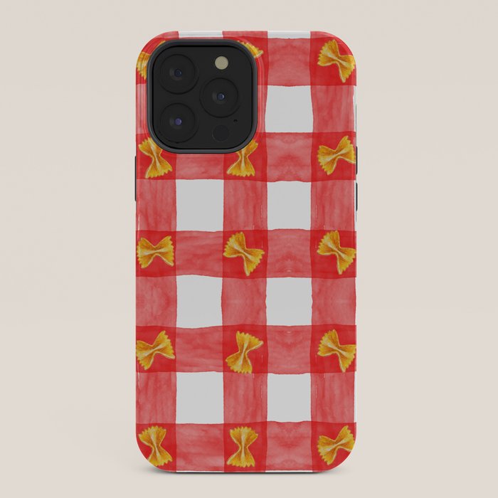 Gingham Pasta iPhone Case Gallery Image 36