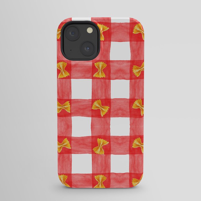 Gingham Pasta iPhone Case Gallery Image 29