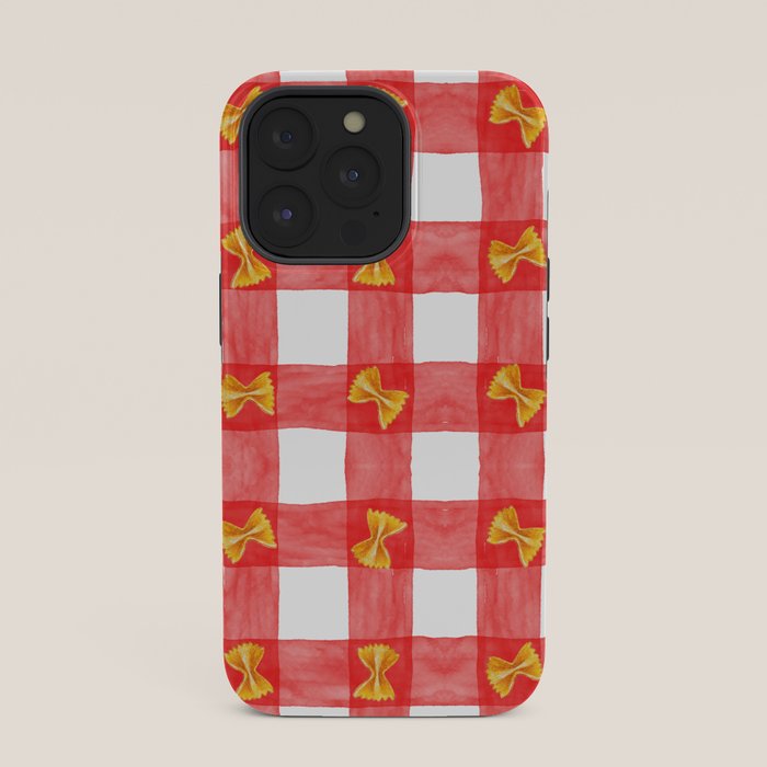 Gingham Pasta iPhone Case Gallery Image 35