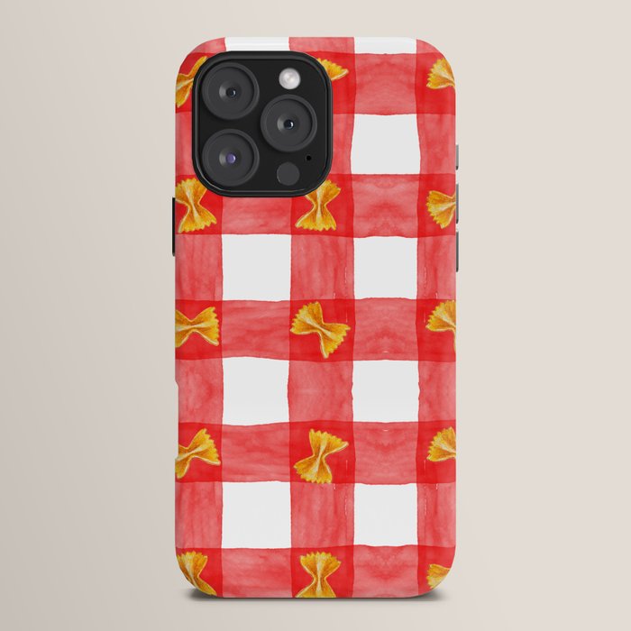 Gingham Pasta iPhone Case Gallery Image 16