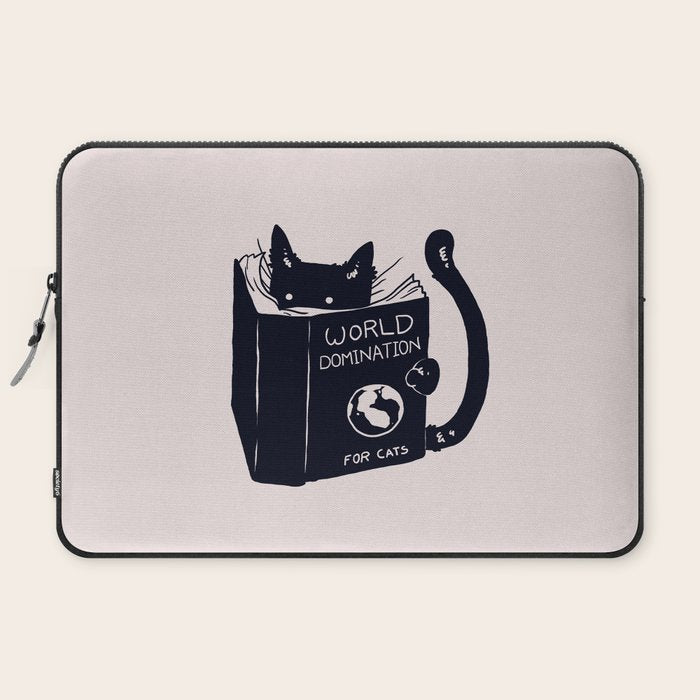 World Domination For Cats Laptop Sleeve Gallery Image 2