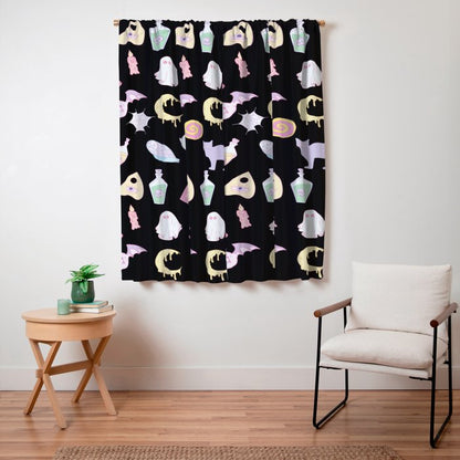 Pastel Goth Window Curtain Gallery Image 3