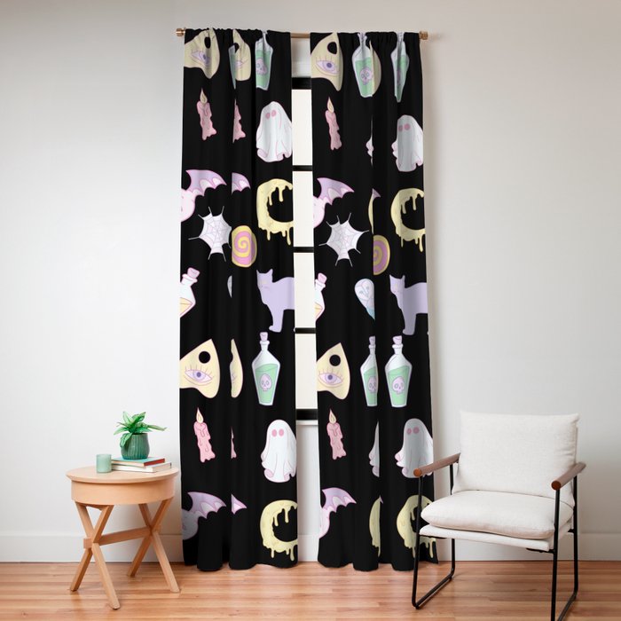 Pastel Goth Window Curtain Gallery Image 8