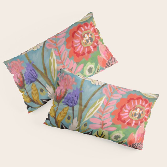 Butterfly Floral Pillow Sham Gallery Image 4
