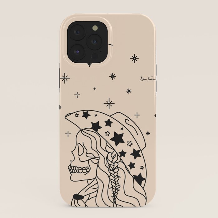 Love or Die Tryinâ - Rhinestone Cowgirl Black & Cream iPhone Case Gallery Image 40