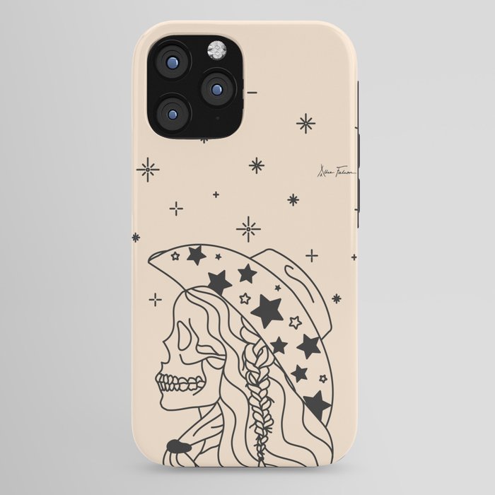 Love or Die Tryinâ - Rhinestone Cowgirl Black & Cream iPhone Case Gallery Image 44