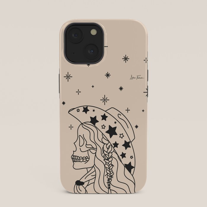 Love or Die Tryinâ - Rhinestone Cowgirl Black & Cream iPhone Case Gallery Image 33