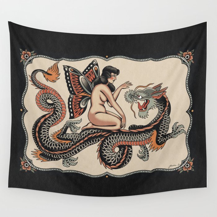 Beauty and the Beast Wall Tapestry Gallery Image 2