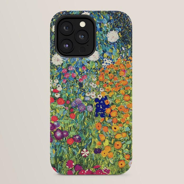 Gustav Klimt Flower Garden 2 iPhone Case Gallery Image 32