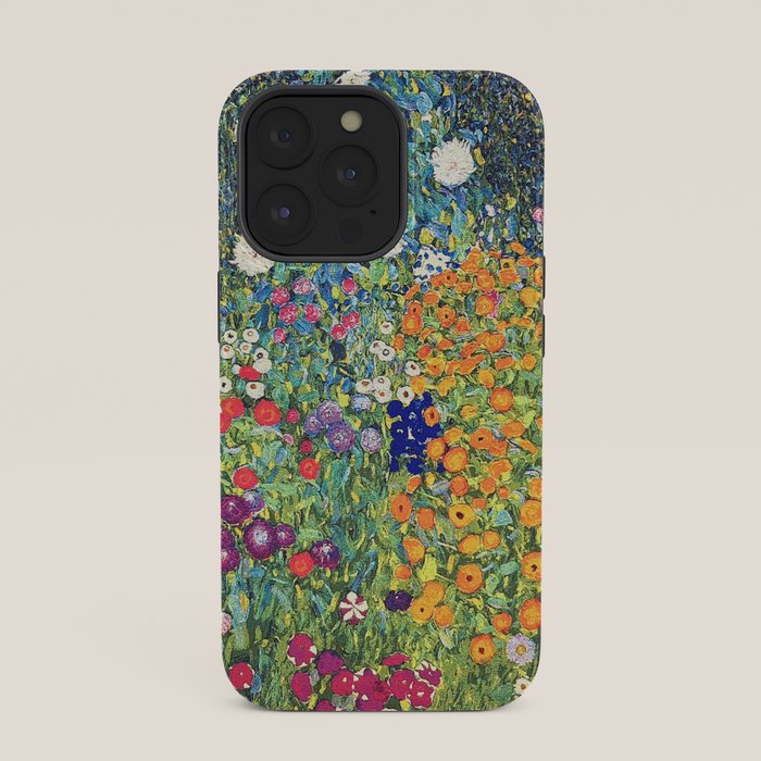 Gustav Klimt Flower Garden 2 iPhone Case Gallery Image 35