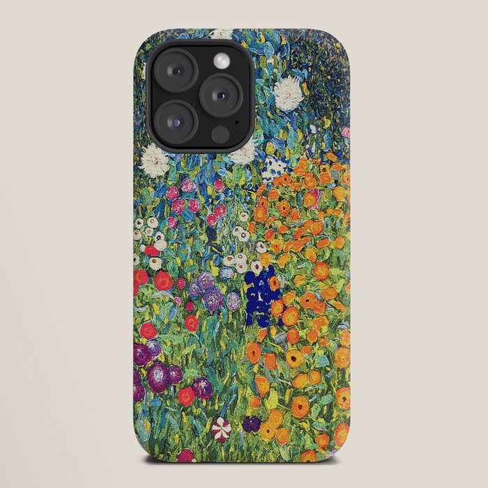 Gustav Klimt Flower Garden 2 iPhone Case Gallery Image 20