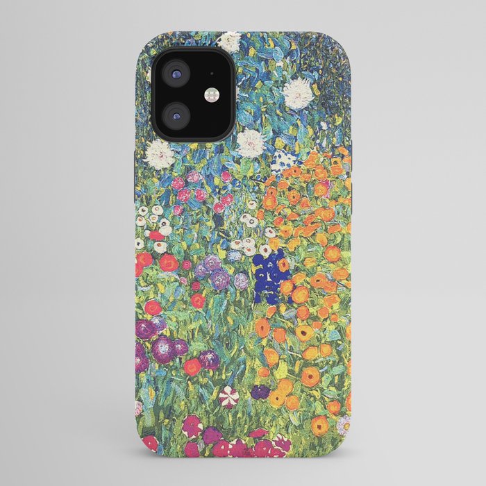 Gustav Klimt Flower Garden 2 iPhone Case Gallery Image 42