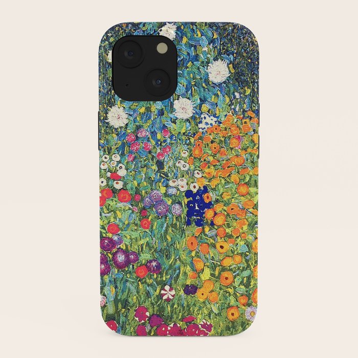Gustav Klimt Flower Garden 2 iPhone Case Gallery Image 38