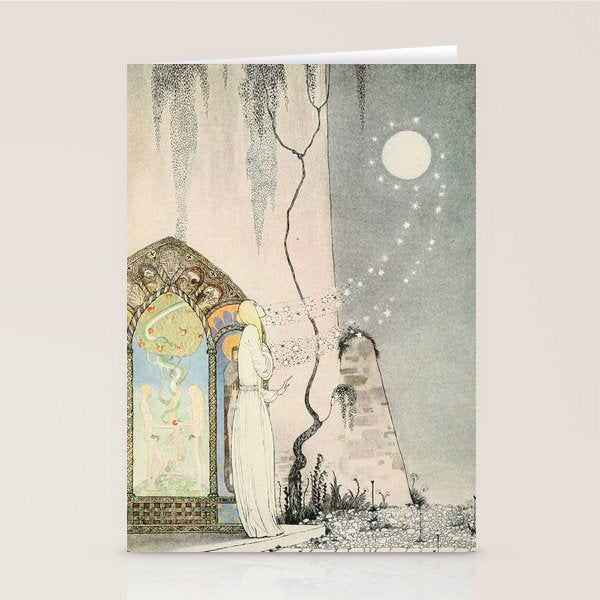 Art by Kay Nielsen from "East of the Sun and West of the Moon" (1914) Stationery Card Gallery Image 2