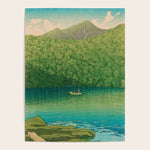 Morning at TsutanumaPond Kawase Hasui Poster Gallery Image 1