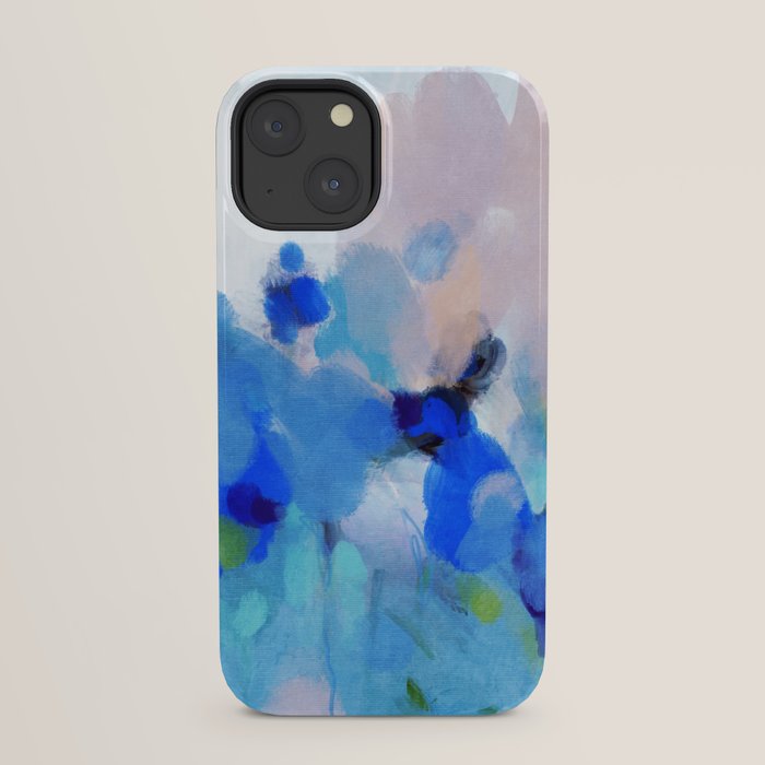 blue summer lilies garden iPhone Case Gallery Image 21