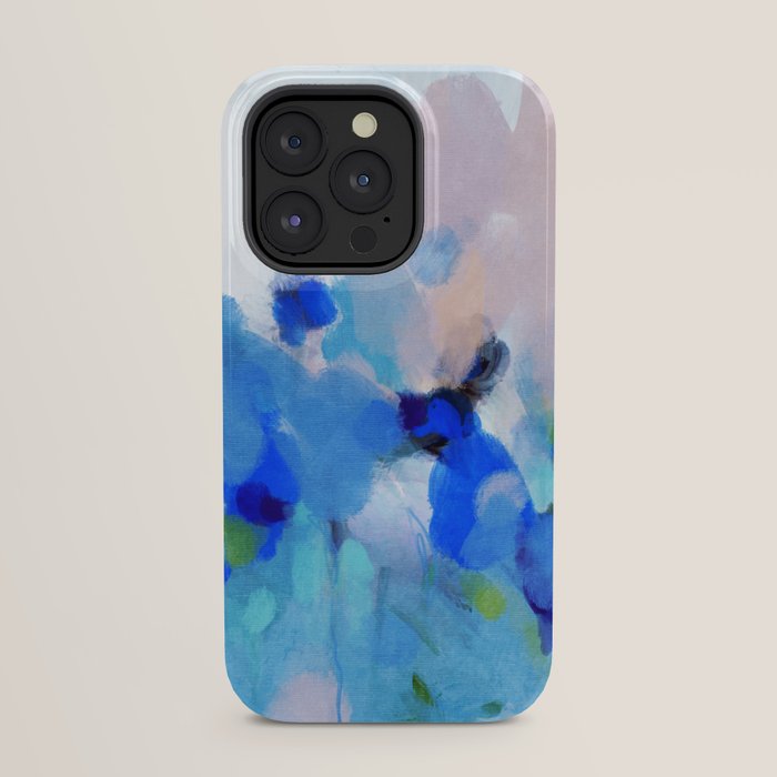 blue summer lilies garden iPhone Case Gallery Image 23