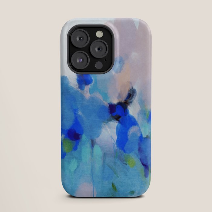 blue summer lilies garden iPhone Case Gallery Image 19