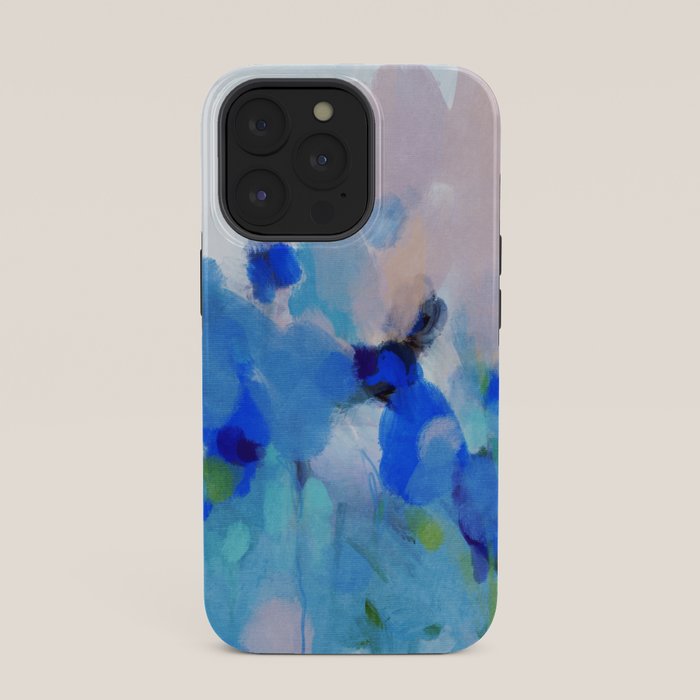 blue summer lilies garden iPhone Case Gallery Image 35