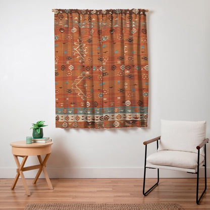 Heritage Traditional Moroccann Rug Design Window Curtain Gallery Image 3