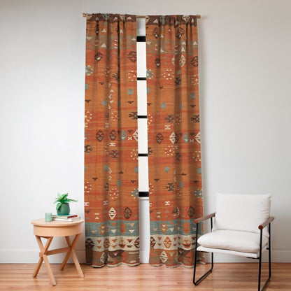 Heritage Traditional Moroccann Rug Design Window Curtain Gallery Image 8