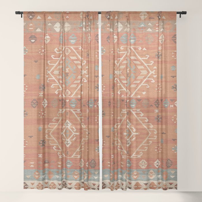 Heritage Traditional Moroccann Rug Design Window Curtain Gallery Image 17