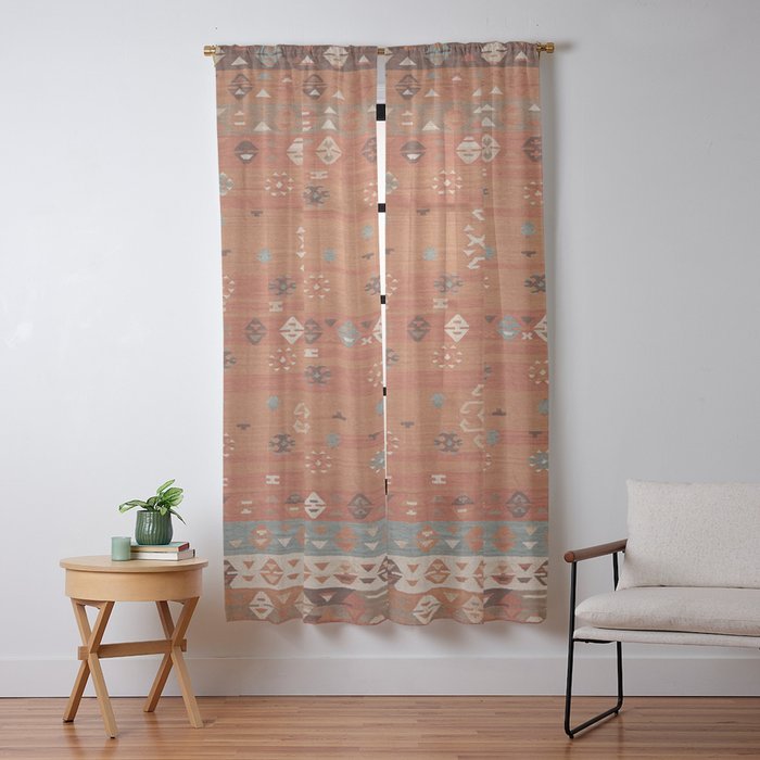 Heritage Traditional Moroccann Rug Design Window Curtain Gallery Image 13