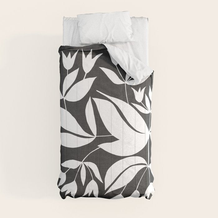 Vining Bell Flower ii Comforter Gallery Image 4