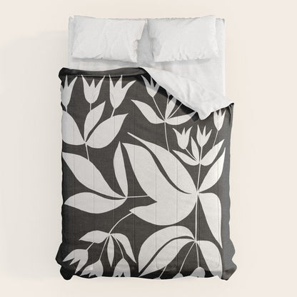 Vining Bell Flower ii Comforter Gallery Image 1