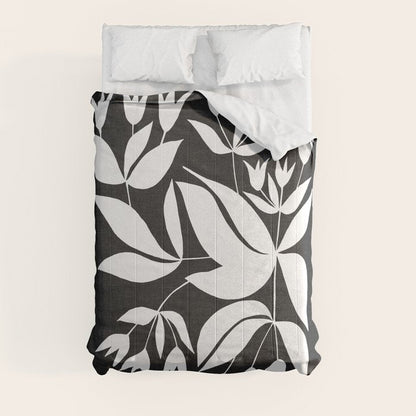 Vining Bell Flower ii Comforter Gallery Image 3
