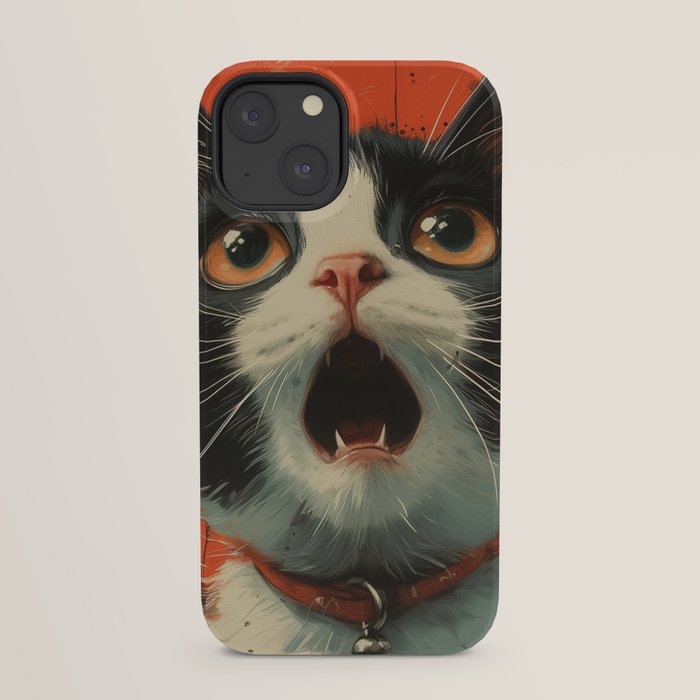 Shocked Cat II iPhone Case Gallery Image 29