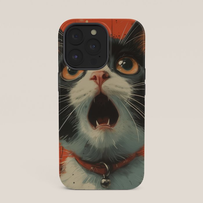 Shocked Cat II iPhone Case Gallery Image 35