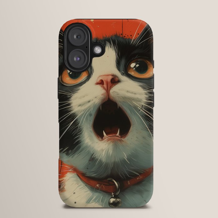 Shocked Cat II iPhone Case Gallery Image 13