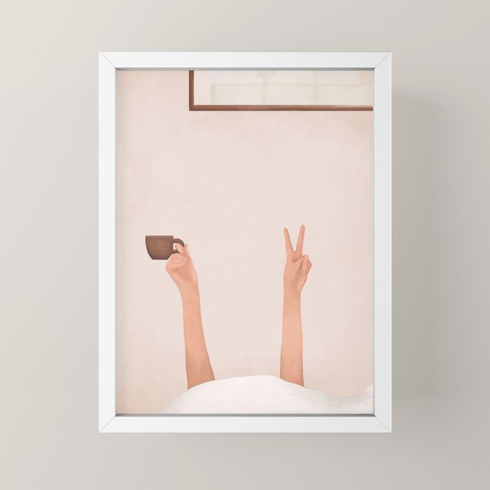 Good Peaceful Morning Mini Art Print Gallery Image 4
