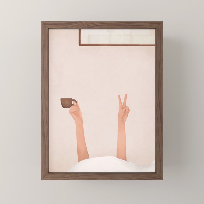 Good Peaceful Morning Mini Art Print Gallery Image 2