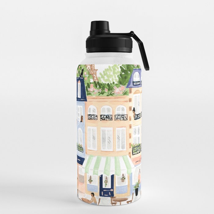 Parisian Buildings Water Bottle Gallery Image 5