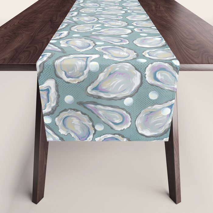 Oysters and Pearls Table Runner Gallery Image 1