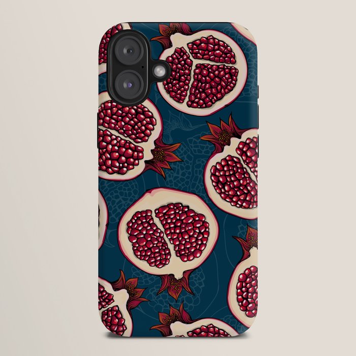 Pomegranate slices iPhone Case Gallery Image 10