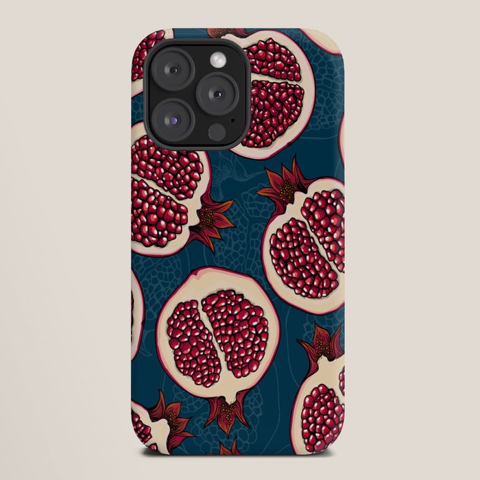Pomegranate slices iPhone Case Gallery Image 20
