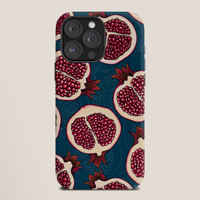 Pomegranate slices iPhone Case Gallery Image 12