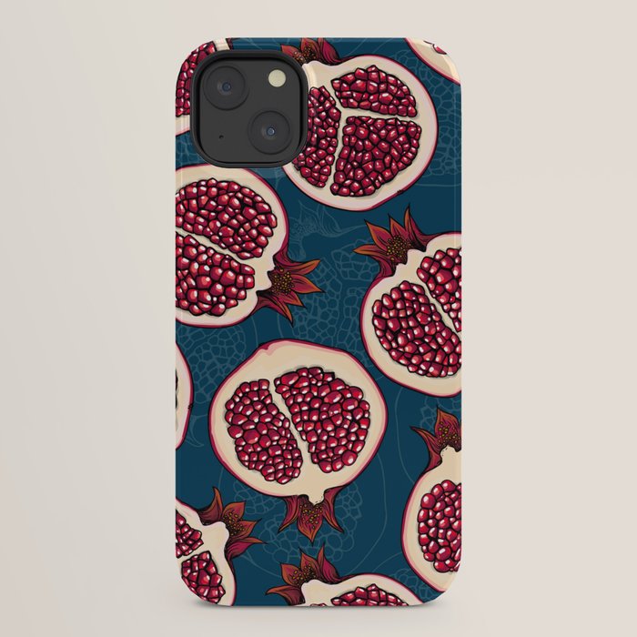 Pomegranate slices iPhone Case Gallery Image 30